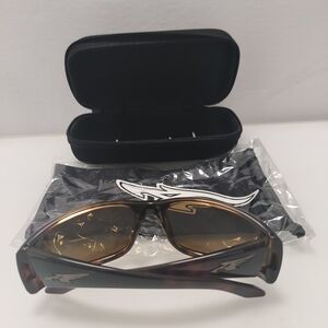 Arnette Quick Draw  Polarized Sunglasses With Case Made In Italy Pre-owned